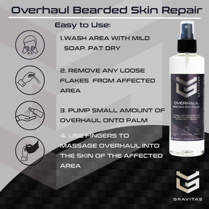 Overhaul Beard Druff Repair for Men 250mL