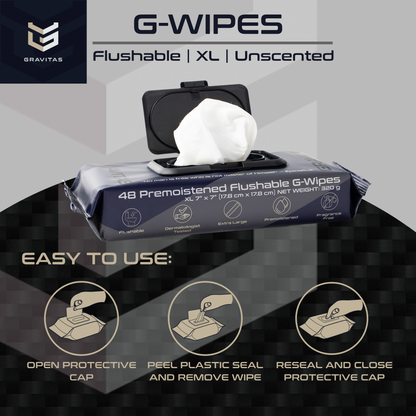 G-Wipes: Flushable Wipes for Men