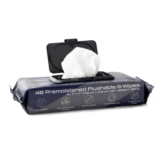 G-Wipes: Flushable Wipes for Men