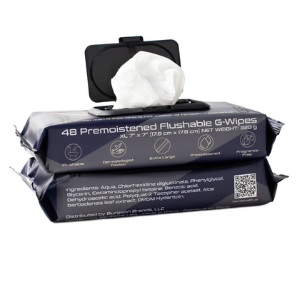 G-Wipes: Flushable Wipes for Men